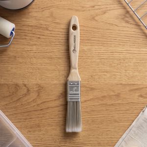 Rolling Dog Paint Brush With Wooden Handle 1"
